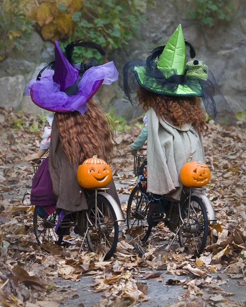 Heading Home After Trick-or-Treating